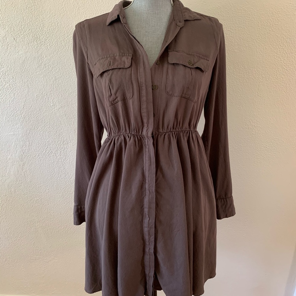 Anthropologie Maeve Button up dress